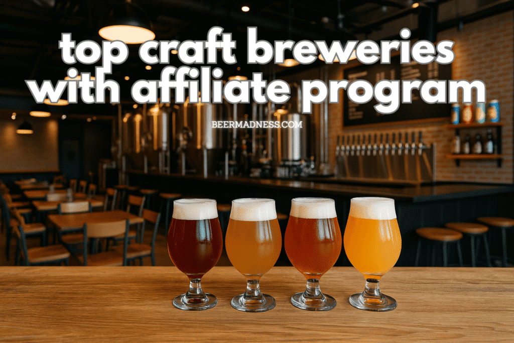 Craft breweries with affiliate program