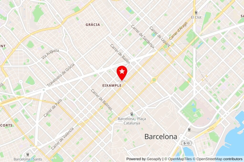 Location: Carrer de Roger de Llúria, 81, L'Eixample, 08009 Barcelona, Spain