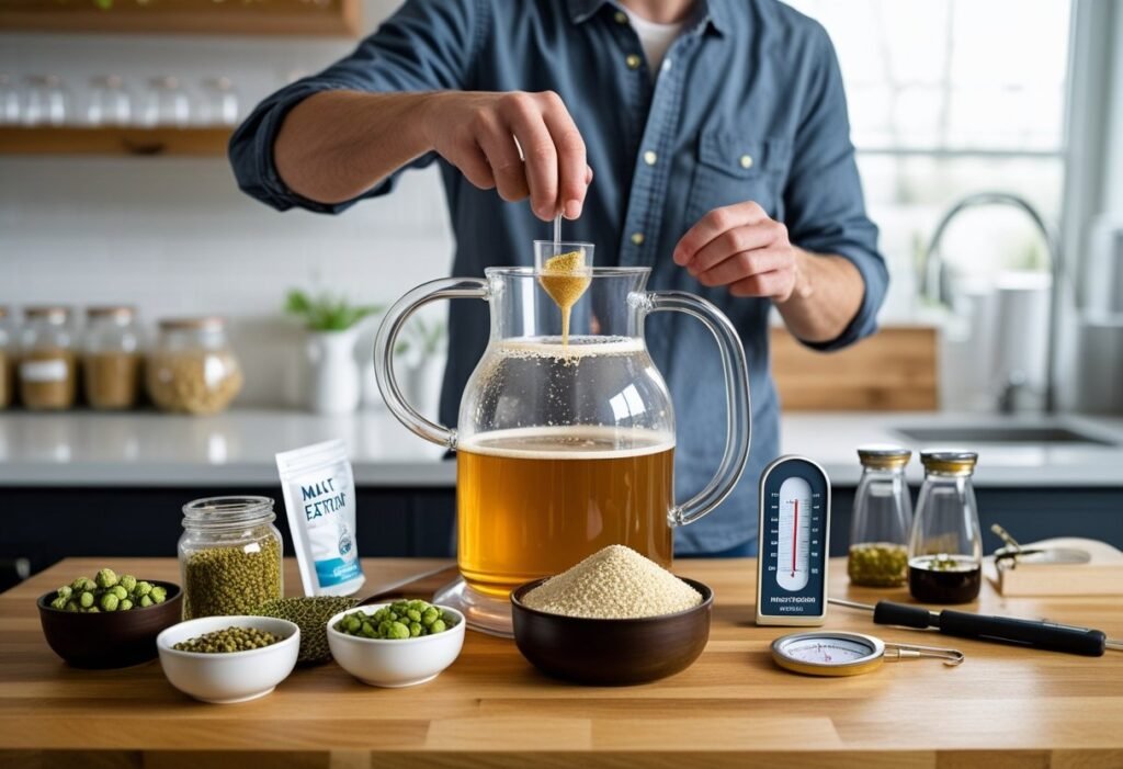 Homebrewing with malt extract