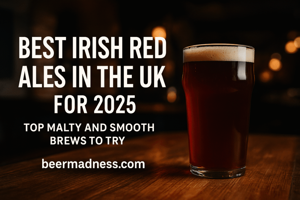 Best Irish Red Ales in the UK