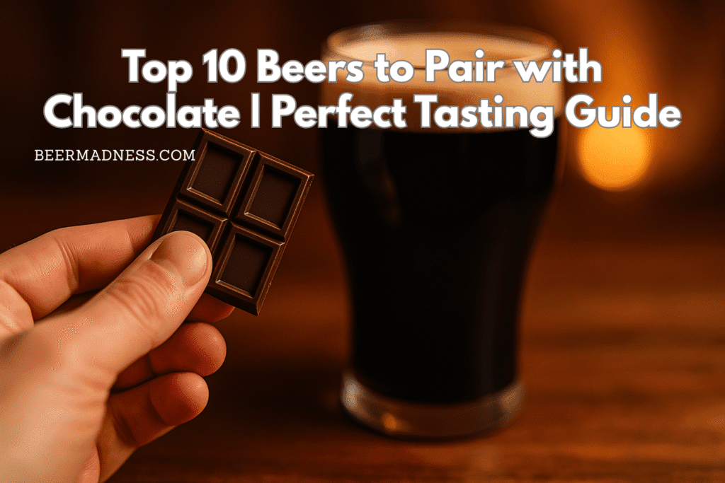 Top 10 Beers to pair with chocolate