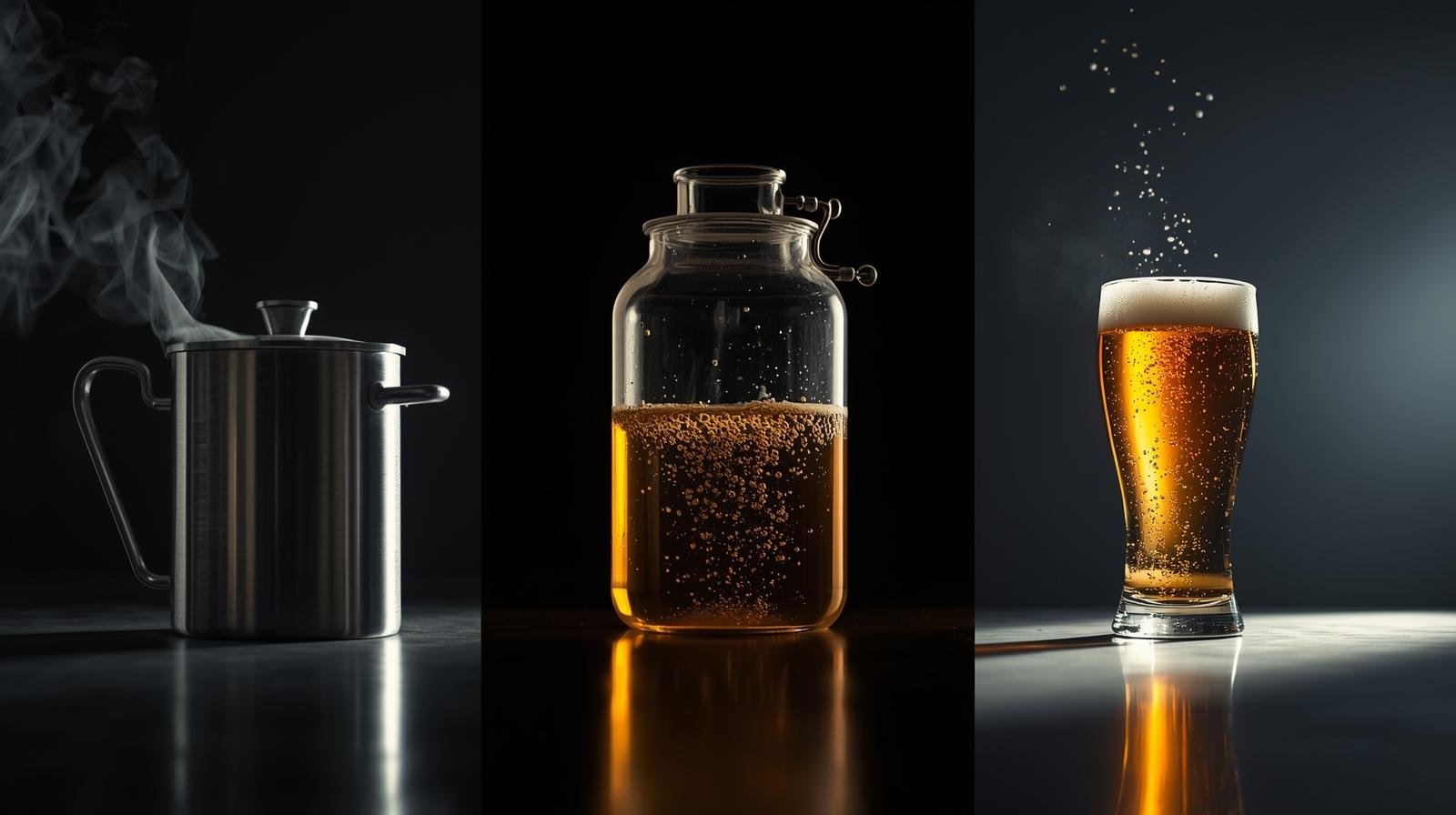 Step-by-step brewing process for a West Coast IPA.